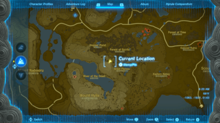 Shrine of Resurrection Entrance Map Image