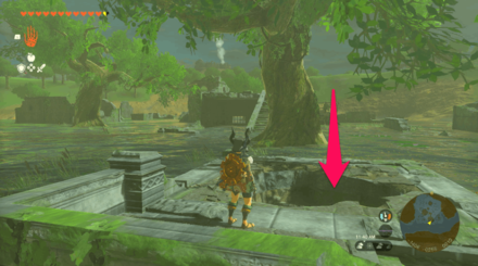 Sage Temple Cave Entrance Overworld Image