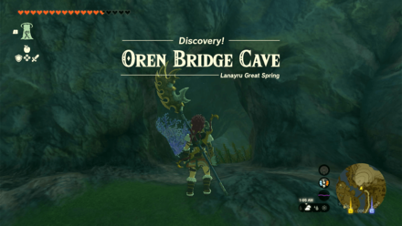 Oren Bridge Cave Entrance Overworld Image