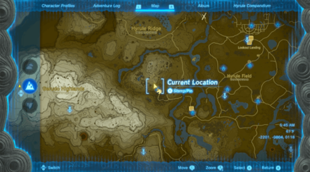 Satori Mountain Foothill Cave Entrance Map Image