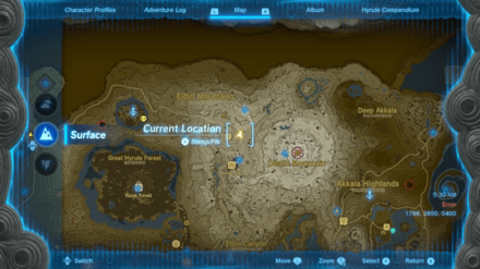 YunoboCo HQ East Cave Entrance Map Image