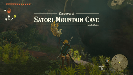 Satori Mountain Cave Entrance Overworld Image