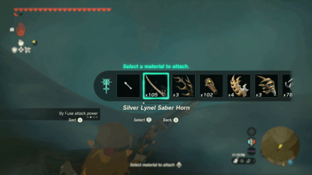 Zelda TotK - How to Duplicate Materials Step 4