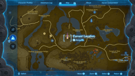 Coliseum Ruins Cave Entrance Map Image