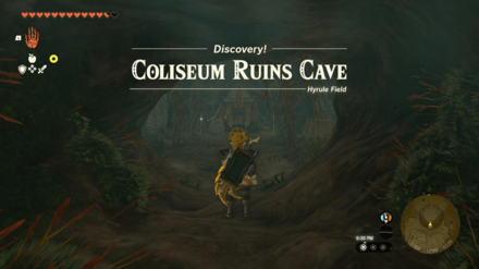 Tears of the Kingdom TOTK - Coliseum Ruins Cave