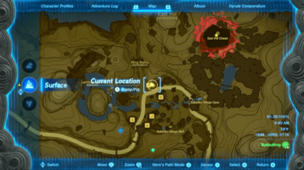 TOTK - Messages from an Ancient Era - Follow Wortsworth Map