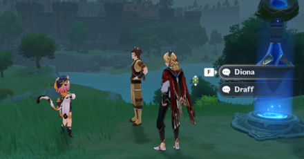 Genshin - Diona and Draff Scene Location
