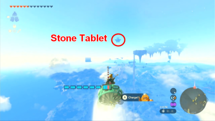TOTK - Messages from an Ancient Era - 4th Tablet Build a Flying Device