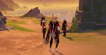 Genshin - Beidou and Kazuha Scene Location