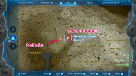 TotK - Selmie location