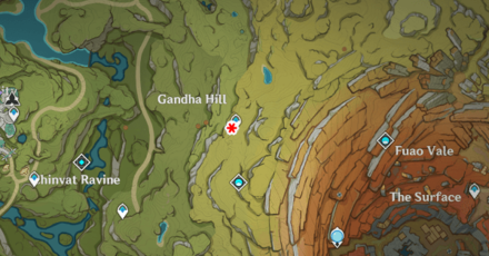 Genshin - Tighnari Map Location