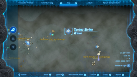 Zelda TOTK - Tenbez Shrine