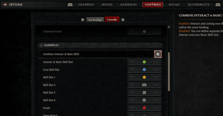 Diablo 4 - Button Remapping