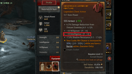 Diablo 4 - Watch for Skill Boosts and Primary Stat Affixes