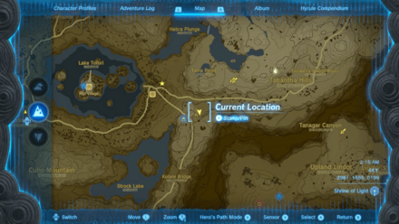 Tears of the Kingdom - Cave Mushrooms That Glow