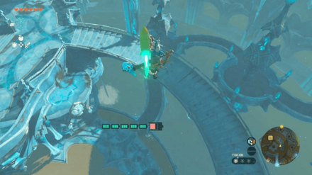 Zelda TotK - Use Rocket Shields