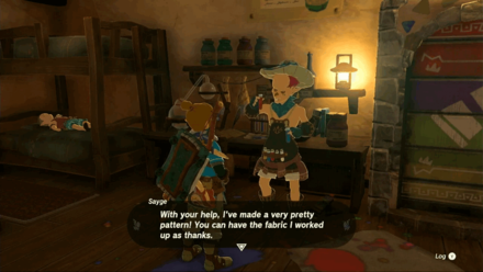 Zelda Tears of the Kingdom TotK - Return to Sayge.