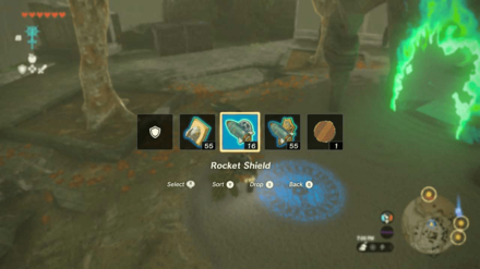 Zelda TotK - Rocket Shield