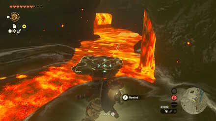 Zelda Tears of the Kingdom TotK - reverse the stone platform