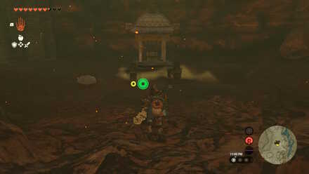 Zelda Tears of the Kingdom TotK - Ember Shirt chest