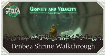 Zelda TotK Tenbez Shrine Puzzle Solution