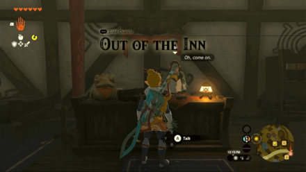 Tears of the Kingdom TOTK Out of the Inn How to Unlock