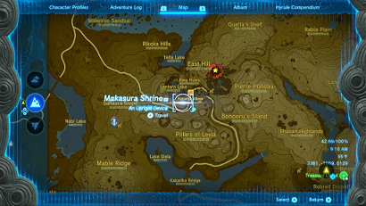 Zelda Tears of the Kingdom TotK - Makasura Shrine in Kakariko Village