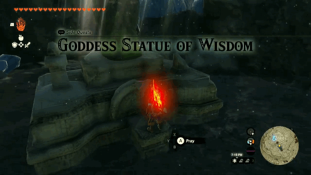 Tears of the Kingdom TOTK Goddess Statue of Wisdom How to Unlock