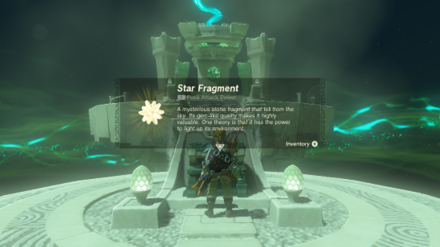 Zelda TotK Ga-ahisas Shrine Star Fragment