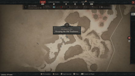Diablo 4 Keeping the Old Traditions Map Location