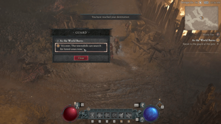 Diablo 4 As the World Burns Rewards