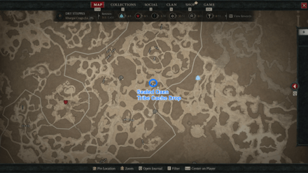 Diablo 4 Sealed Oxen Tribe Cache Map Location