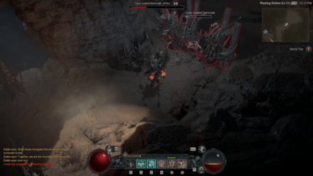 Diablo 4 Fury Against Fate - Gore-soaked Barricade