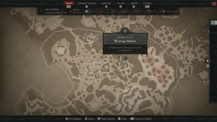 Diablo 4 Fury Against Fate Wasting Hollow Location