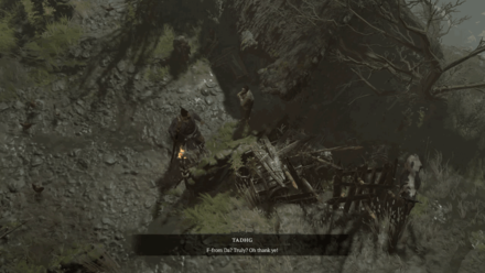 Diablo 4 - Talk to Tadhg