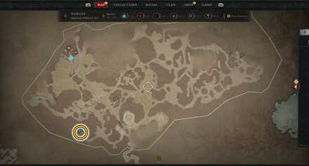 Diablo 4 - Maddux Watch Scosglen Highland Wilds Map