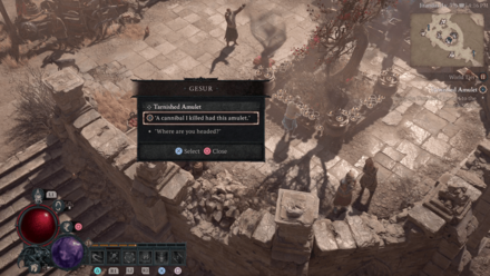 Diablo 4 Tarnished Amulet Rewards