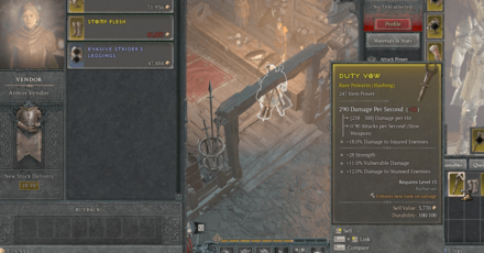 Diablo 4 - Gold and Lower Rarity Gear