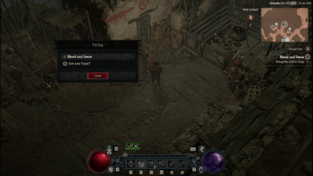 Diablo 4 Blood and Sweat Rewards