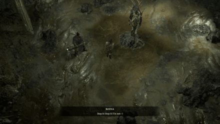 Diablo 4 - Talk to Roina