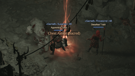 Diablo 4 - Only Legendaries and Uniques are Sent to the Stash