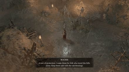 Diablo 4 - Deliver the Handmade Torc to Maisie