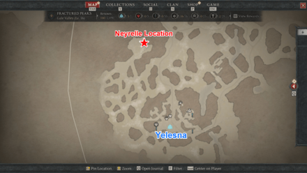 Diablo 4 Wayward - Neyrelle Location