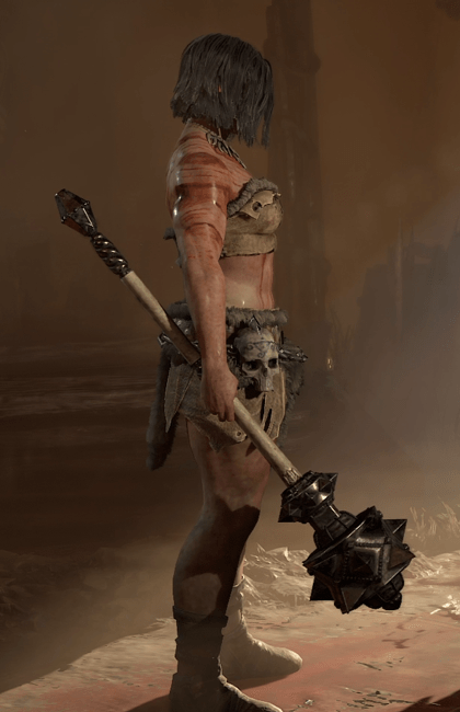 Diablo 4 - Sledge Hammer Two-Handed Mace Weapon Transmog