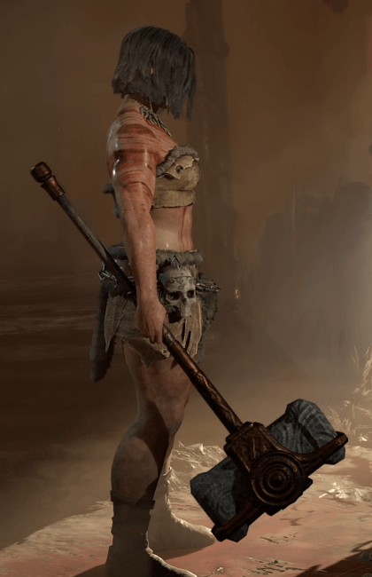 Diablo 4 - Demolisher Two-Handed Mace Weapon Transmog