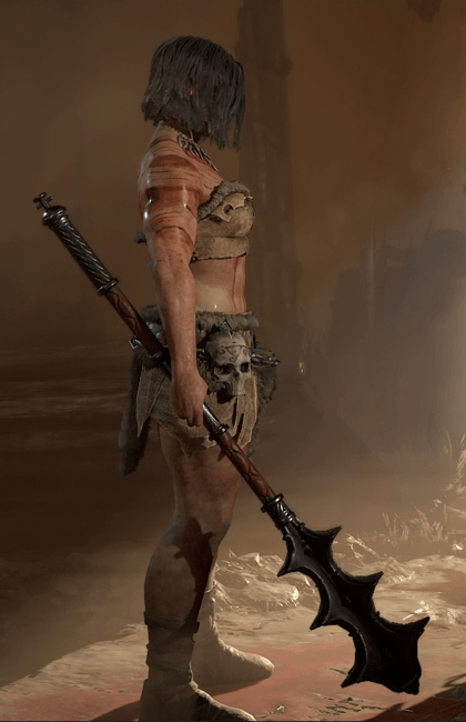 Diablo 4 - Skull Crusher Two-Handed Mace Weapon Transmog
