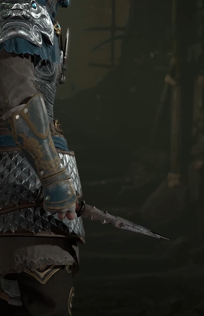 Diablo 4 - Kris Dagger Weapon Transmog