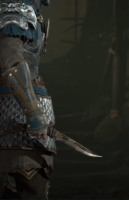 Diablo 4 - Dirk Dagger Weapon Transmog