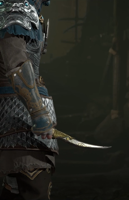 Diablo 4 - Sharpened Dirk Dagger Weapon Transmog