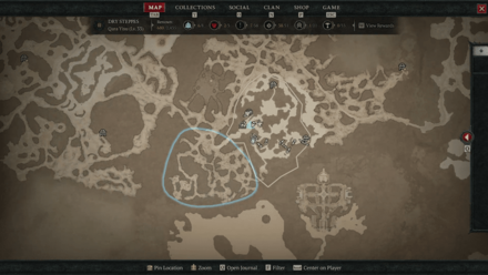 Diablo 4 Phases of the Moon - Khazra Bones Location